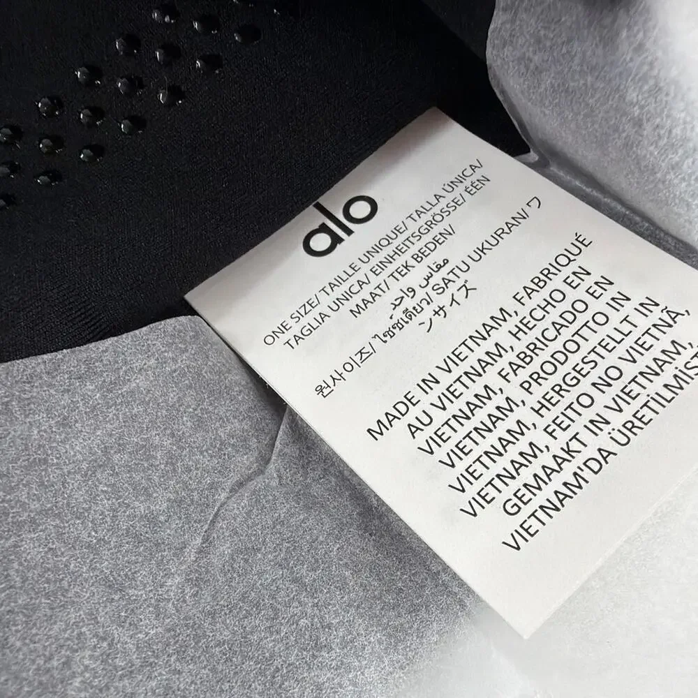 Alo Yoga Black Airlift Headband One Size